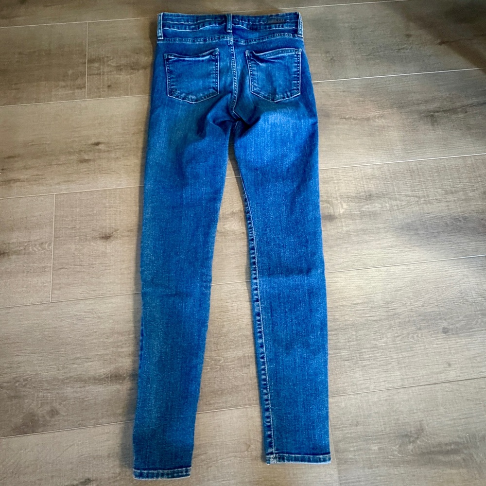 KUT from the Kloth High Rise Toothpick Skinny Jeans Zip Women‎ 2 Style SP379MA1 - Picture 4 of 14
